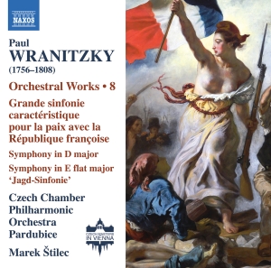 Czech Chamber Philharmonic Orchestr - Wranitzky: Orchestral Works, Vol. 8 i gruppen VI TIPSER / Fredagsutgivelser / 2025-01-24 hos Bengans Skivbutik AB (5573273)