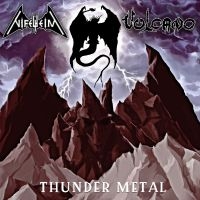 Vulcano / Nifelheim - Thunder Metal (Vinyl Lp) i gruppen VI TIPSER / Fredagsutgivelser / Fredag 29 november 2024 hos Bengans Skivbutik AB (5573544)