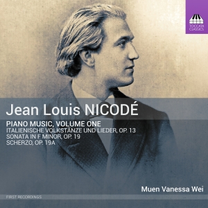  Muen Vanessa Wei - Jean Louis Nicodé: Piano Music, Vol i gruppen CD / Kommende hos Bengans Skivbutik AB (5573653)