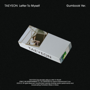 Taeyeon - Letter To Myself (Gumbook Ver.) i gruppen VI TIPSER / Fredagsutgivelser / Fredag 13 desember 2024 hos Bengans Skivbutik AB (5573711)