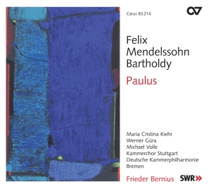 Felix Mendelssohn Bartholdy - Felix Mendelssohn Bartholdy - Paulu i gruppen CD hos Bengans Skivbutik AB (5573782)