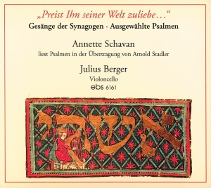  Annette Schavan Julius Berger - A Psalm Selection i gruppen CD / Klassisk hos Bengans Skivbutik AB (5573855)