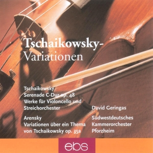 David Geringas Südwestdeutsches Ka - Tchaikovsky/Arensky - Works For Vio i gruppen CD / Klassisk hos Bengans Skivbutik AB (5573858)