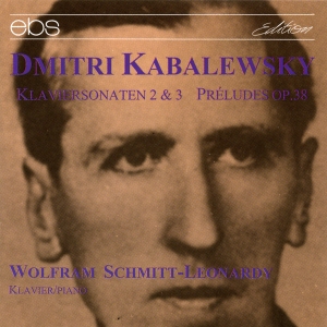Wolfram Schmitt-Leonardy - Dmitry Kabalevsky - Piano Sonatas N i gruppen CD / Klassisk hos Bengans Skivbutik AB (5573866)