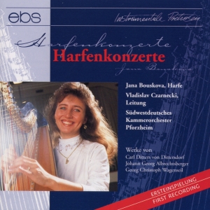 Jana Bouskova - Concertos For Harp By Dittersdorf, i gruppen CD hos Bengans Skivbutik AB (5573871)