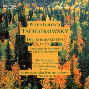 David Geringas Alexander Geringas - Tchaikovsky: The Seasons Op. 37A i gruppen CD / Klassisk hos Bengans Skivbutik AB (5573872)