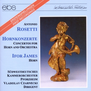 Ifor James - Antonio Rosetti: Concertos For Horn i gruppen CD / Klassisk hos Bengans Skivbutik AB (5573875)
