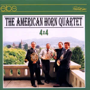 The American Horn Quartet - 4X4 i gruppen CD / Klassisk hos Bengans Skivbutik AB (5573877)