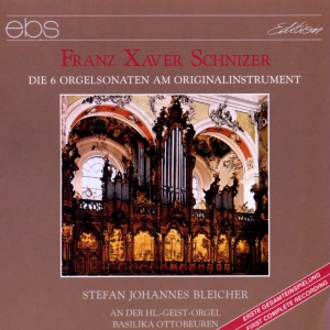 Stefan Johannes Bleicher - Franz Xaver Schnizer: 6 Organ Sonat i gruppen CD hos Bengans Skivbutik AB (5573881)