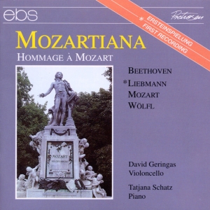 David Geringas Tatjana Schatz - Mozartiana - Hommage À Mozart i gruppen CD hos Bengans Skivbutik AB (5573882)