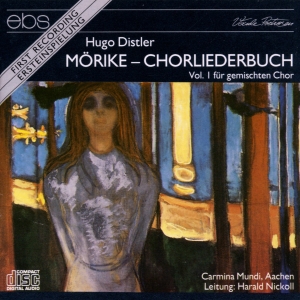 Harold Nickoll Carmina Mundi Aache - Hugo Distler: Mörike-Chorliederbuch i gruppen CD hos Bengans Skivbutik AB (5573895)