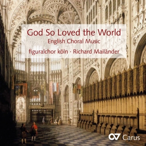 Parsons/Battishill/Blow/Tomkins/Der - God So Loved The World - English Ch i gruppen CD / Klassisk hos Bengans Skivbutik AB (5573919)