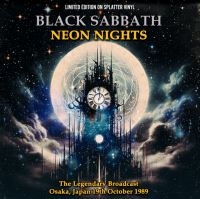 Black Sabbath - Neon Nights (Black & Red Splatter) i gruppen VINYL / Metal hos Bengans Skivbutik AB (5574223)