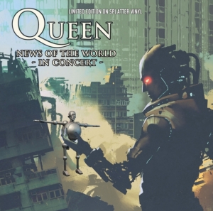 Queen - Under Pressure In America (Splatter i gruppen Annet /  hos Bengans Skivbutik AB (5574242)