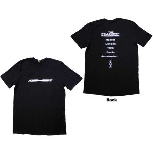 Ateez  - Fellowship Tour Euro Logo (Back Print & Ex-Tour) T-Shirt Uni i gruppen MERCHANDISE / T-shirt / K-Pop hos Bengans Skivbutik AB (5574337r)