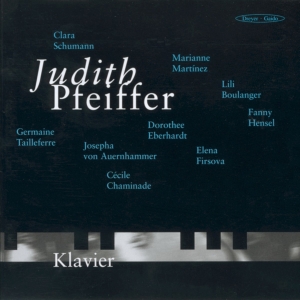 Judith Pfeiffer - Works For Piano Solo By Female Comp i gruppen CD / Klassisk hos Bengans Skivbutik AB (5574441)