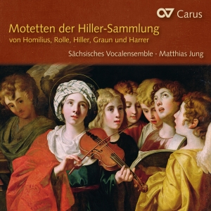 Sächsisches Vocalensemble - Motets Of The Hiller-Collection i gruppen CD / Klassisk hos Bengans Skivbutik AB (5574453)