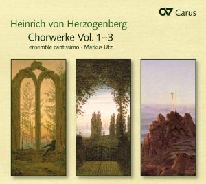 Herzogenberg - Choral Works Vol. 1-3 i gruppen CD / Klassisk hos Bengans Skivbutik AB (5574489)