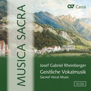 Rheinberger - Musica Sacra - Sacred Vocal Music i gruppen CD / Klassisk hos Bengans Skivbutik AB (5574492)