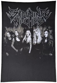 Burning Witches - Backpatch Standing Band (29,5 X 20, i gruppen MERCHANDISE / Tøypatch / Heavy Metal hos Bengans Skivbutik AB (5574613)