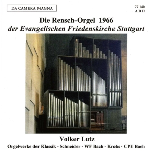 Lutz Volker - Orgelwerke Der Klassik i gruppen CD / Klassisk hos Bengans Skivbutik AB (5574865)