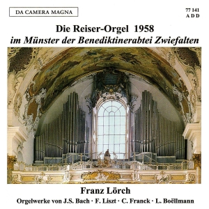 Franz Lörch - J. S. Bach/F. Liszt/C. Franck/L. Bo i gruppen CD / Klassisk hos Bengans Skivbutik AB (5574866)