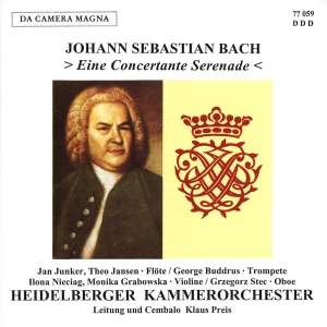 J. S. Bach - Eine Concertante Serenade i gruppen CD / Klassisk hos Bengans Skivbutik AB (5574872)