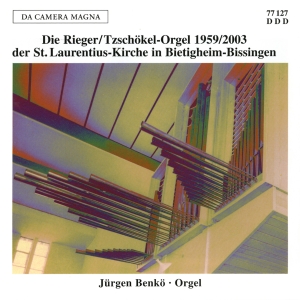Benkö Jürgen - The Rieger-Tzschökel-Organ 1959/200 i gruppen CD / Klassisk hos Bengans Skivbutik AB (5574874)