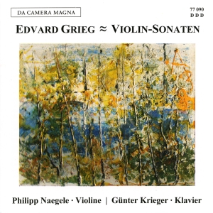 Grieg - Violin Sonatas Nos. 1 & 2 i gruppen CD / Klassisk hos Bengans Skivbutik AB (5574879)