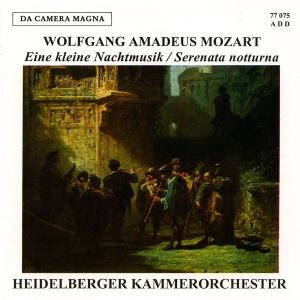 Mozart W A - Eine Kleine Nachtmusik/Serenata Not i gruppen CD / Klassisk hos Bengans Skivbutik AB (5574886)