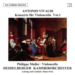 Vivaldi - Cello Concertos, Vol. 1 i gruppen CD hos Bengans Skivbutik AB (5574887)