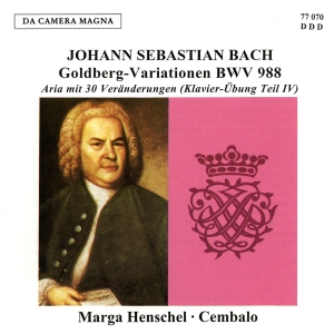 Bach J S - Goldberg Variations Bwv 988 i gruppen CD / Klassisk hos Bengans Skivbutik AB (5574891)