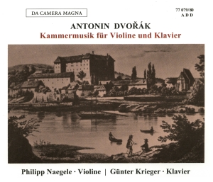 Dvorak - Chamber Music For Violin & Piano i gruppen CD / Klassisk hos Bengans Skivbutik AB (5574918)