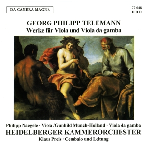 Telemann G P - Works For Viola & Viola Da Gamba i gruppen CD / Klassisk hos Bengans Skivbutik AB (5574976)