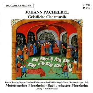 Pachelbel - Sacred Choral Music i gruppen CD / Klassisk hos Bengans Skivbutik AB (5574987)
