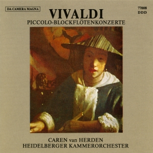 Vivaldi - Concertos For Sopranino Recorder i gruppen CD / Klassisk hos Bengans Skivbutik AB (5574994)