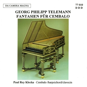 Telemann G P - Fantasias For Harpsichord i gruppen CD hos Bengans Skivbutik AB (5574996)