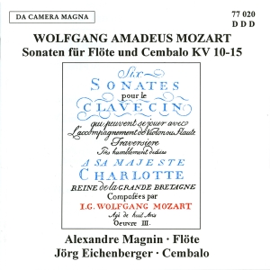 Mozart W A - 6 Flute Sonatas K 10-15 i gruppen CD / Klassisk hos Bengans Skivbutik AB (5575003)