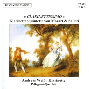Mozart/Salieri - Clarinet Quintets i gruppen CD / Klassisk hos Bengans Skivbutik AB (5575006)