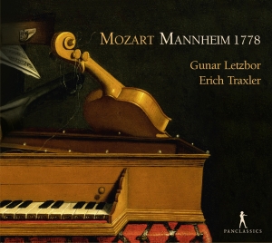 Mozart W A - Mannheim 1778 - Sonatas Kv 301, 302 i gruppen CD hos Bengans Skivbutik AB (5575056)