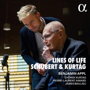 Benjamin Appl - Schubert & Kurtag: Lines Of Life i gruppen VI TIPSER / Fredagsutgivelser / 2025-02-14 hos Bengans Skivbutik AB (5575292)