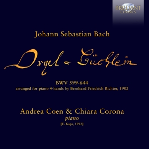 J.S. Bach - Orgelbuchlein, Bwv 599-644 Arranged i gruppen VI TIPSER / Fredagsutgivelser / 2025-02-07 hos Bengans Skivbutik AB (5575324)