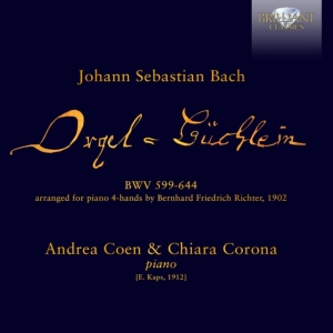 J.S. Bach - Orgelbuchlein, Bwv 599-644 Arranged i gruppen CD / Klassisk hos Bengans Skivbutik AB (5575324)