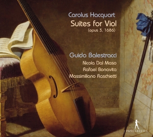 Carolus Hacquart - Suites For Viol (Op. 3, 1686) i gruppen CD hos Bengans Skivbutik AB (5575703)