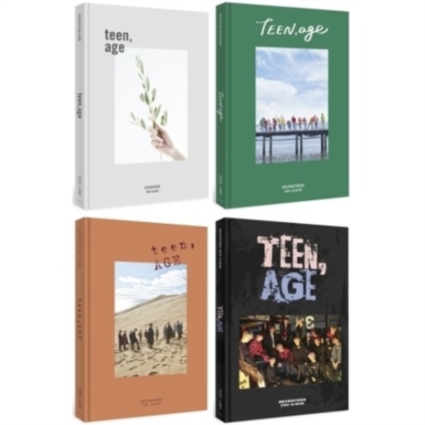 Seventeen - 2nd Album / TEEN, AGE (Random ver.) i gruppen CD / K-Pop hos Bengans Skivbutik AB (5575720)