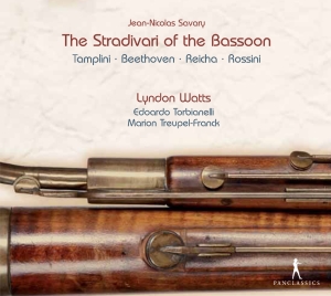 Lyndon Watts - Jean Nicolas Savary - The Stradivar i gruppen CD / Klassisk hos Bengans Skivbutik AB (5575752)