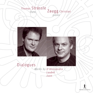 Thomas Strässle Christian Zaugg - Dialogues - Works For Flute & Piano i gruppen CD hos Bengans Skivbutik AB (5575924)