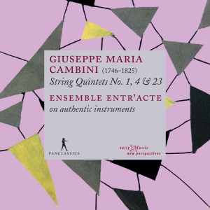 Giuseppe Maria Cambini - String Quintets Nos. 1, 4 & 23 i gruppen CD hos Bengans Skivbutik AB (5575929)