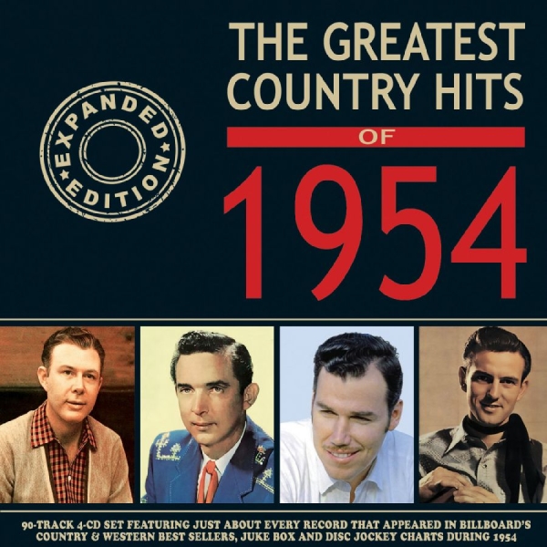 Various Artists - The Greatest Country Hits Of 1954 i gruppen CD / Toppselgere hos Bengans Skivbutik AB (5576100)