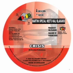 Martini Special Meets Mali Blakamix - Crisis/Dub Crisis i gruppen VINYL hos Bengans Skivbutik AB (5576567)